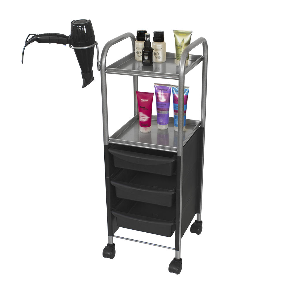 Тележка парикмахерская "М-09" черный