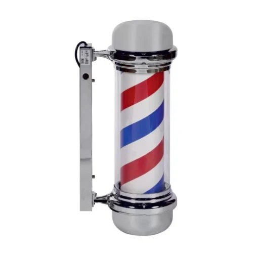 Вывеска светильник Barber Pole