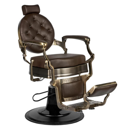 Барбер кресло "BUZZ Bronze Brown VIP02"