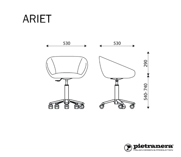 Стул для мастера "ARIET" — изображение 2