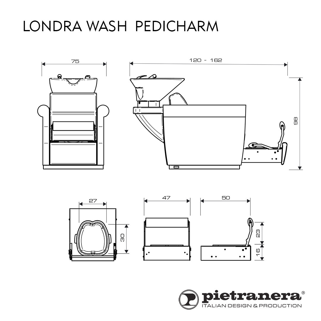 Мойка парикмахерская "LONDRA WASH PEDICHARM" — изображение 7
