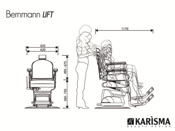 Мужское кресло "BERNMANN LIFT" — изображение 3