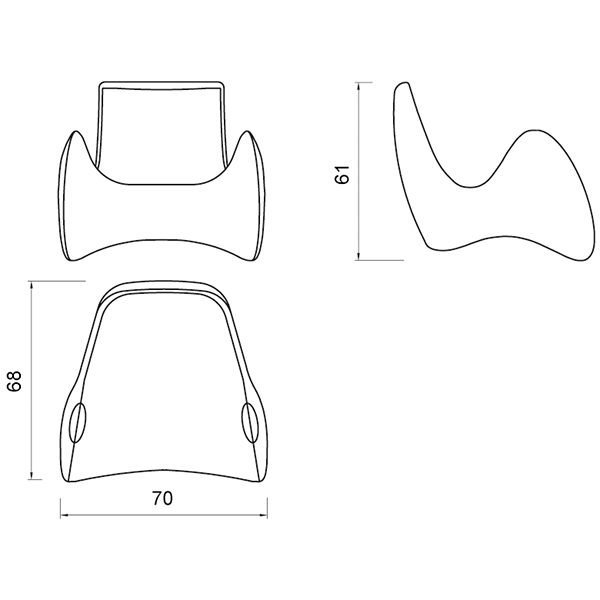Кресло парикмахерское "FLOW CHAIR" — изображение 3