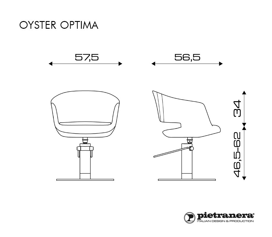 Кресло парикмахерское "OYSTER OPTIMA" — изображение 11