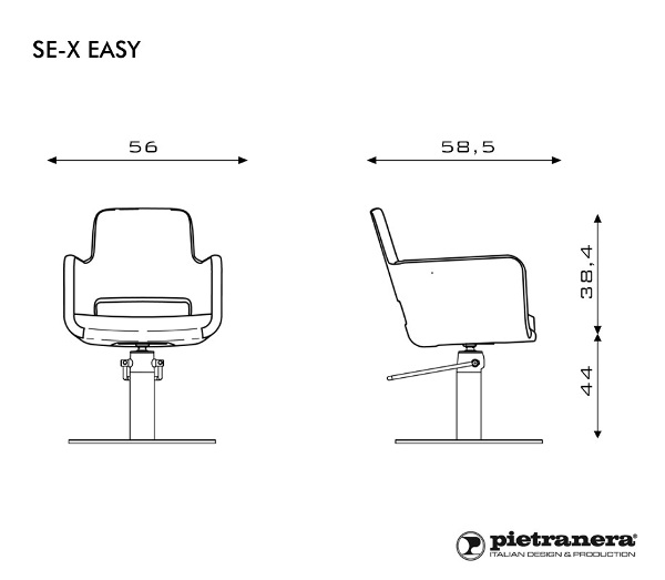Кресло парикмахерское "SE-X EASY" — изображение 4