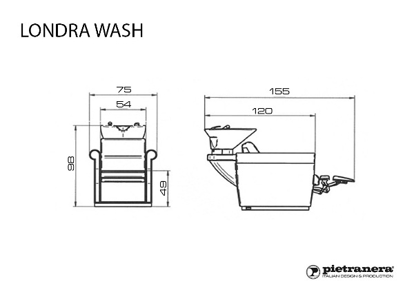 Мойка парикмахерская "LONDRA WASH" — изображение 6