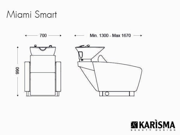 Мойка парикмахерская "MIAMI SMART JET MASSAGE" — изображение 4