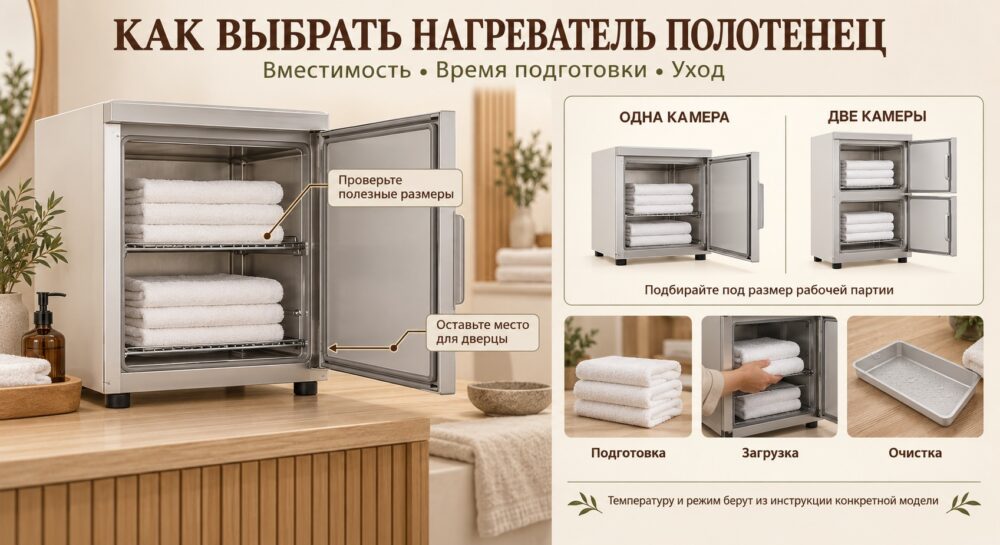 Как выбрать нагреватель полотенец: вместимость, скорость и уход