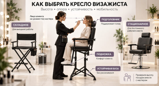 Как выбрать кресло визажиста